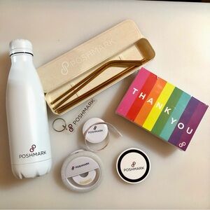 Poshmark items for resellers  water bottle measuring tape charger light straws